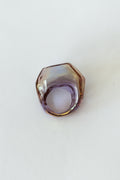BLOWN RING GOLD LILA