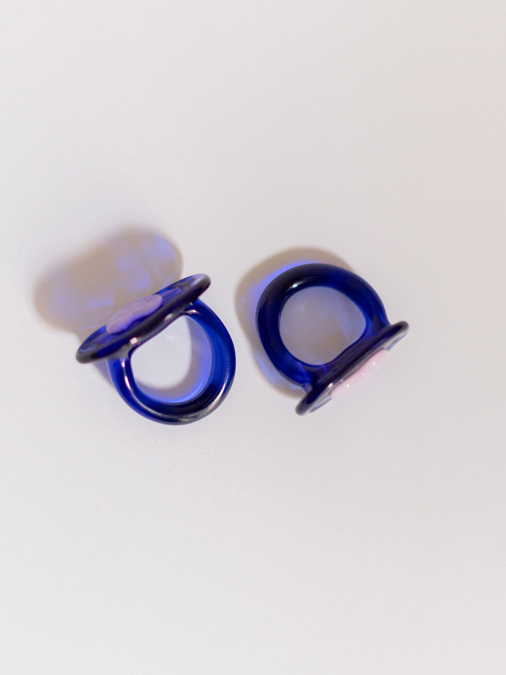 ANILLO HEART BLUE