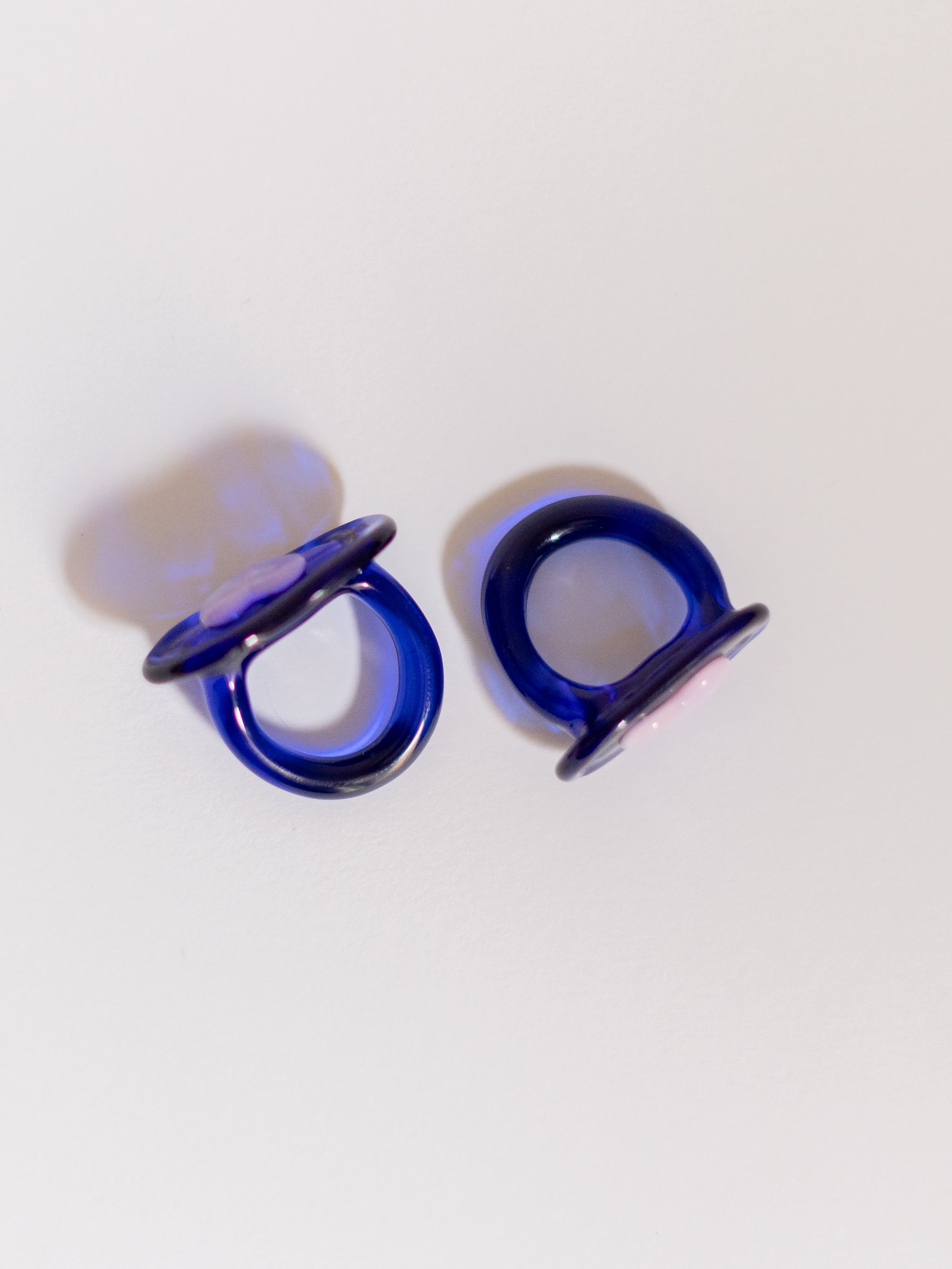 ANILLO HEART BLUE