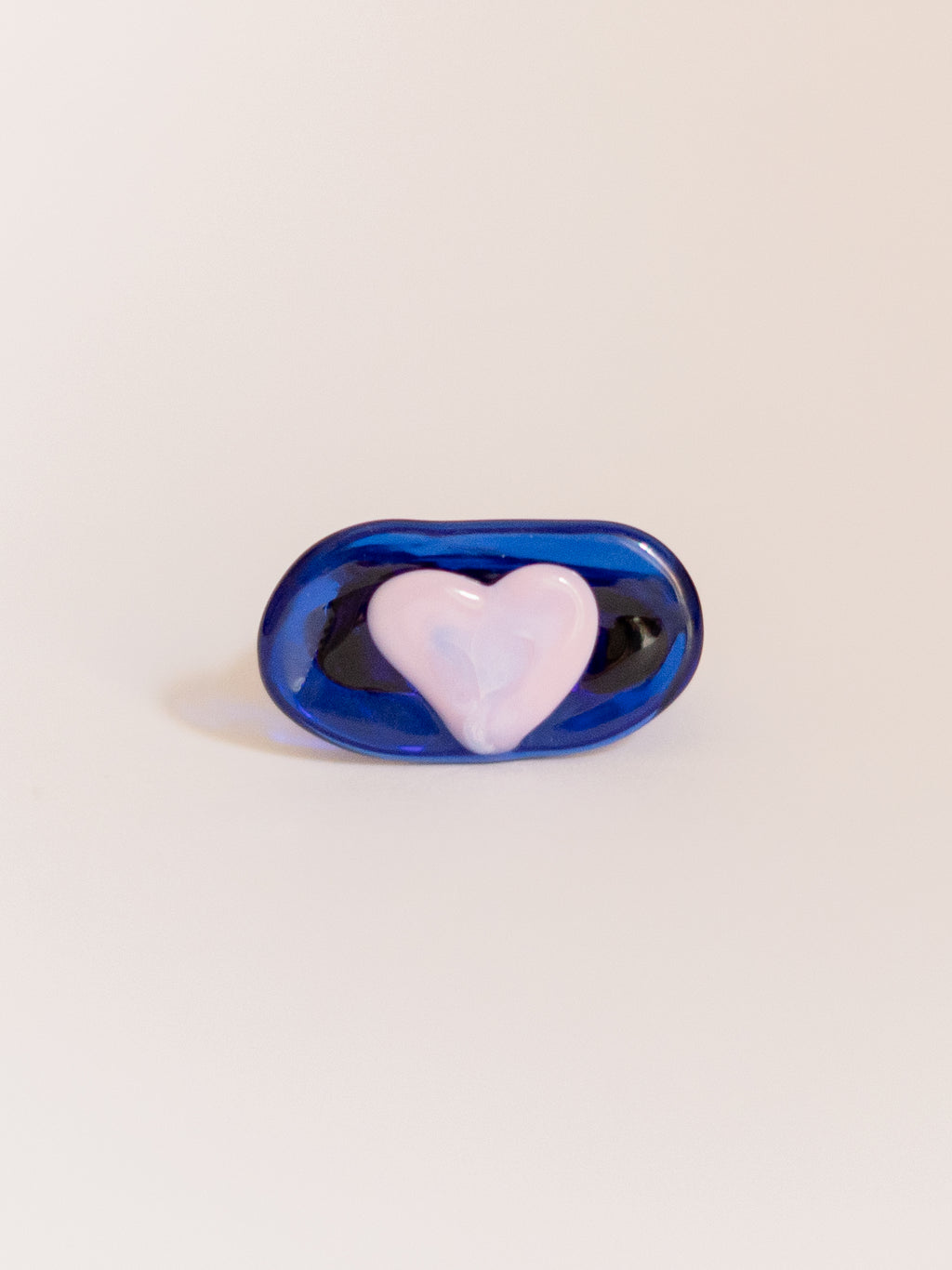 ANILLO HEART BLUE