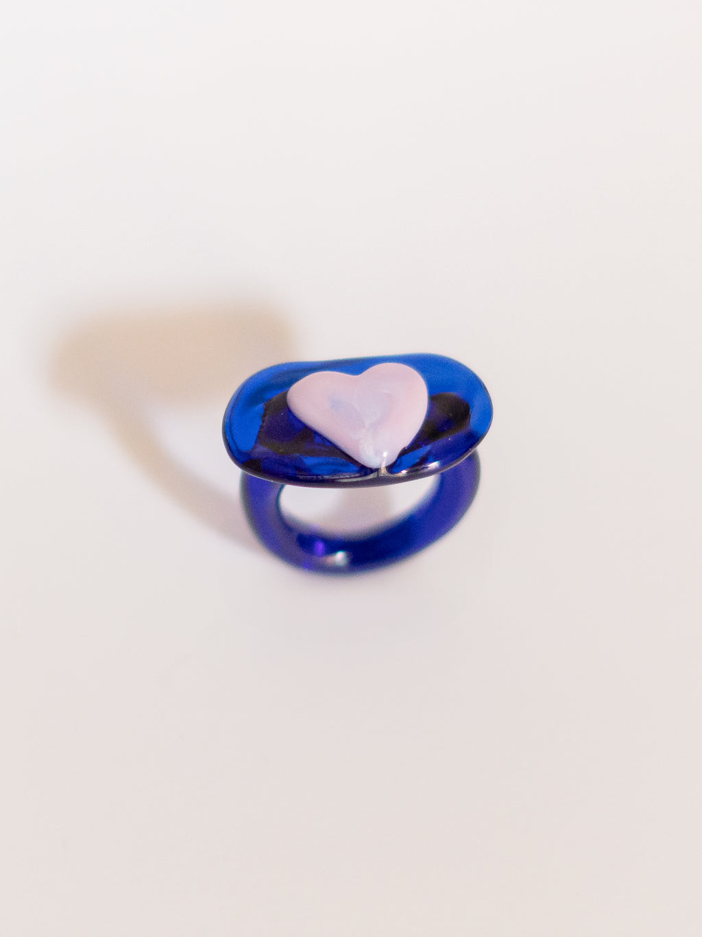ANILLO HEART BLUE